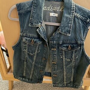 Madewell Denim Vest